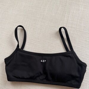 437 black micro bra size S
